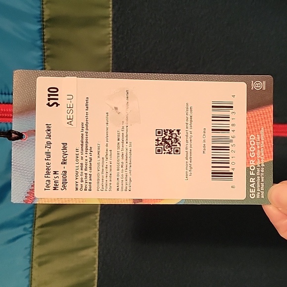 Cotopaxi Men's Medium Fleece Jacket - Picture 3 of 8